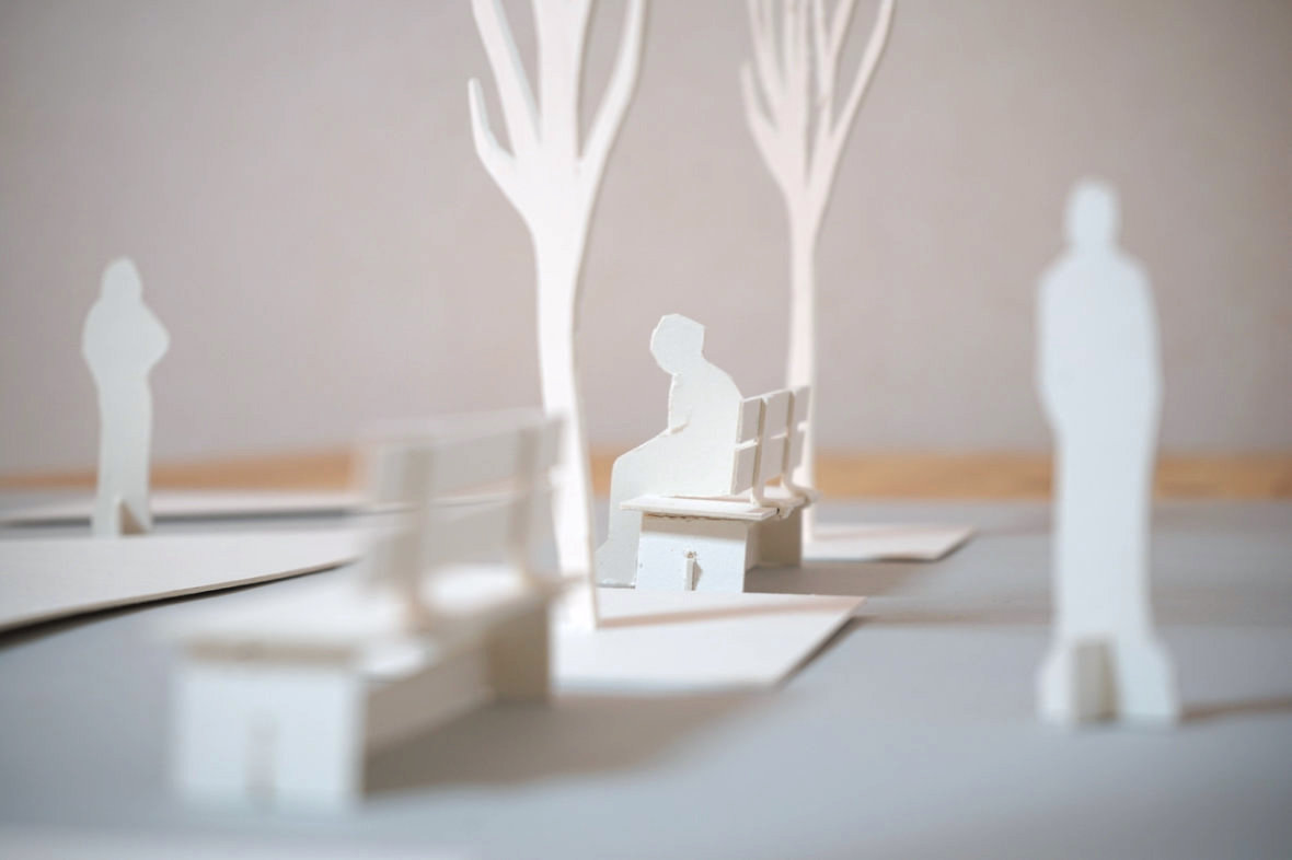 Vormodell für einen öffentlichen Ort, Übung zur Erzeugung von Stimmungen durch Fotos - Ola Alkhouja