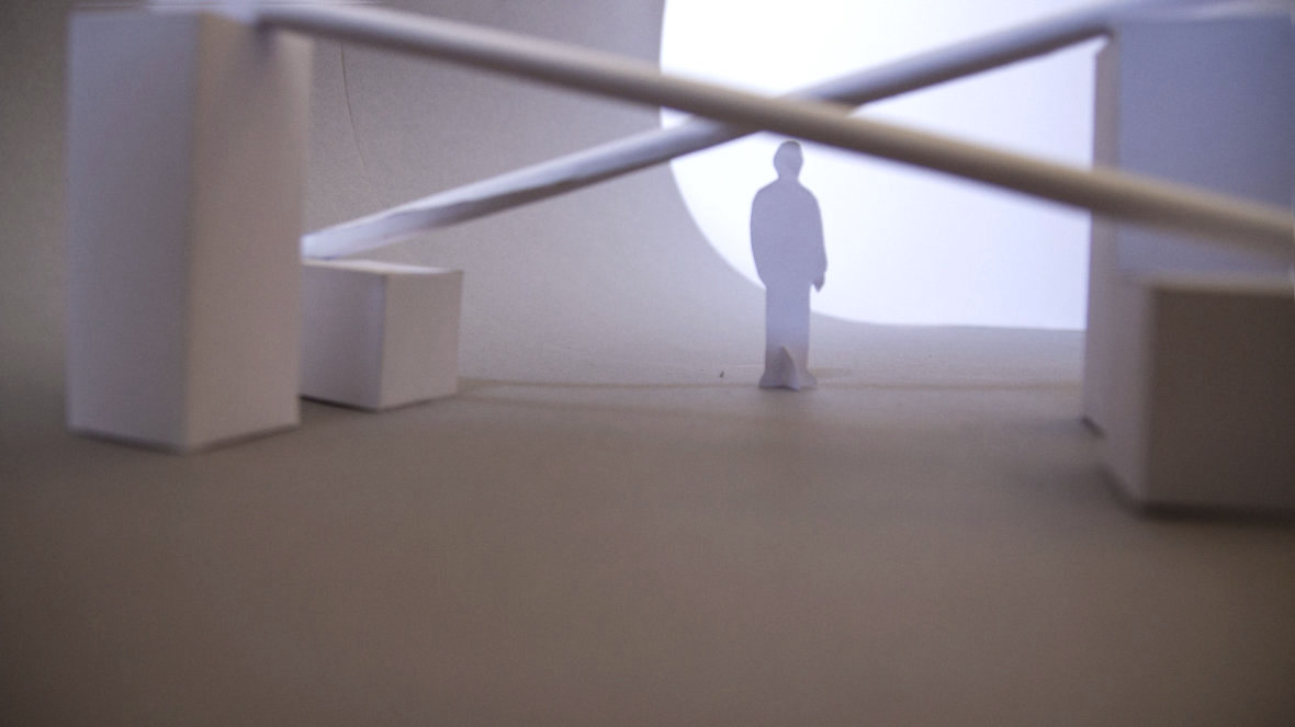 Übung zur Darstellung von Enge durch einfache Elemente und Fotografie - Wencke Osinski